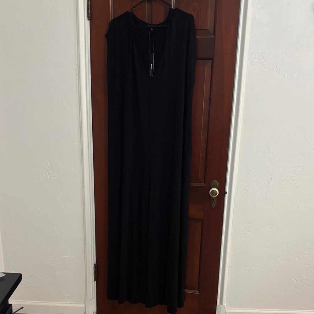 Black Maxi jumpsuit 2x